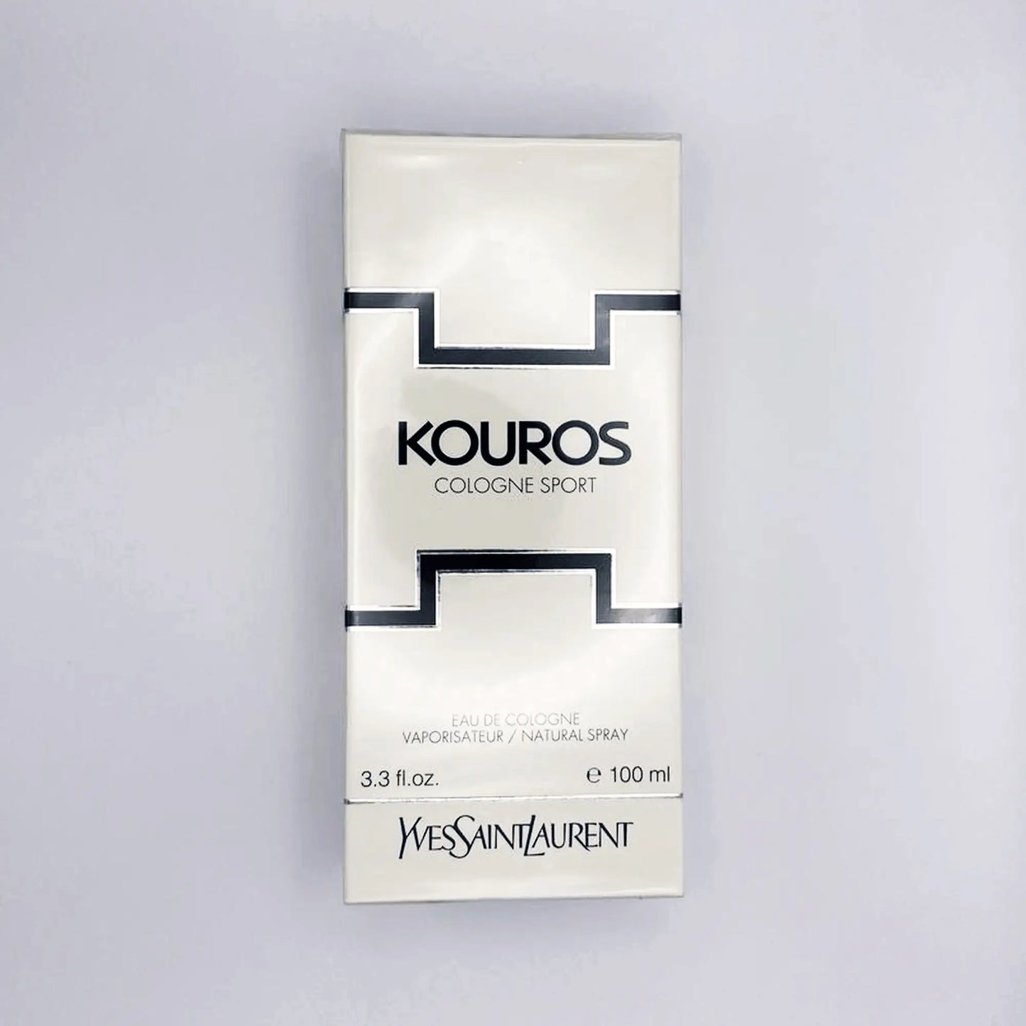 YSL Kouros Cologne Sport packaging elegante 100 ml