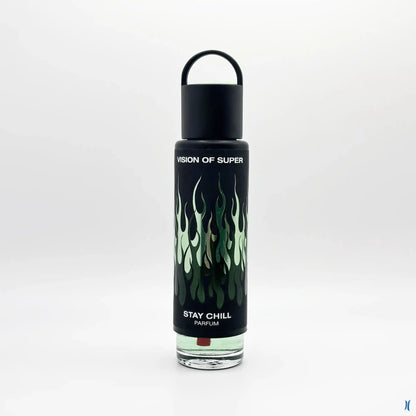 Flacone Vision Of Super Stay Chill 50 ml Eau de Parfum su sfondo bianco